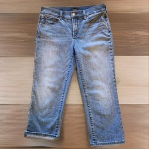 NYDJ Marilyn Crop Jeans Size 10 Pacific Wash
